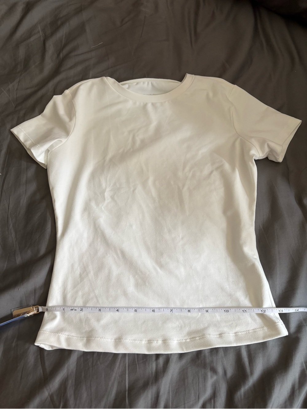 Classic White Women’s Tight Fit Top